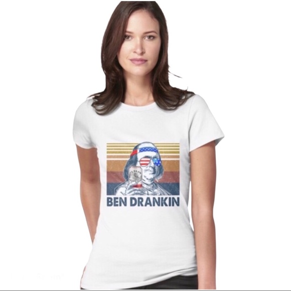 Ben Drankin Graphic Short Sleeve T-Shirt Sz Lg - Picture 3 of 12